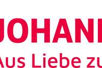 Das Bild zeigt das Malteserkreuz mit einer kreisrunden Umrandung Johanniter-Unfall-Hilfe. Daneben steht in großen roten Lettern JOHANNITER Aus Liebe zum Leben.
