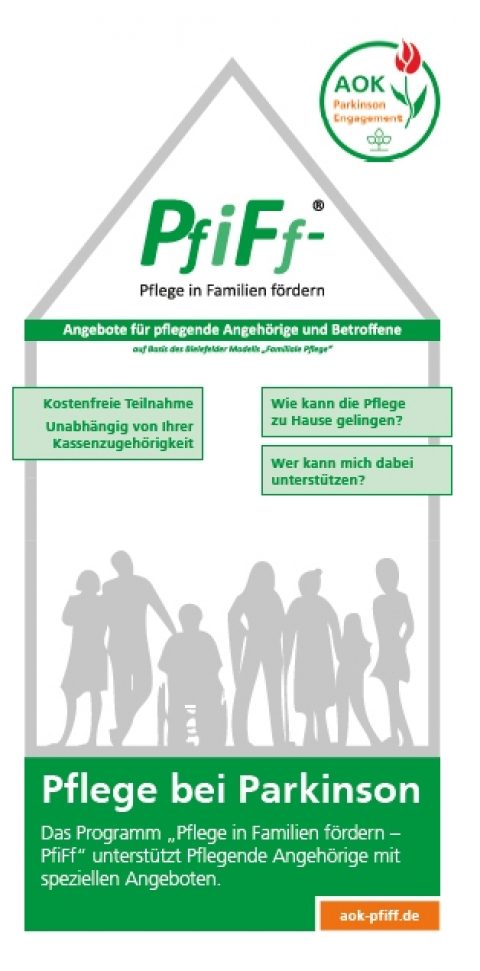 PfiFf-Flyer Pflege bei Parkinson