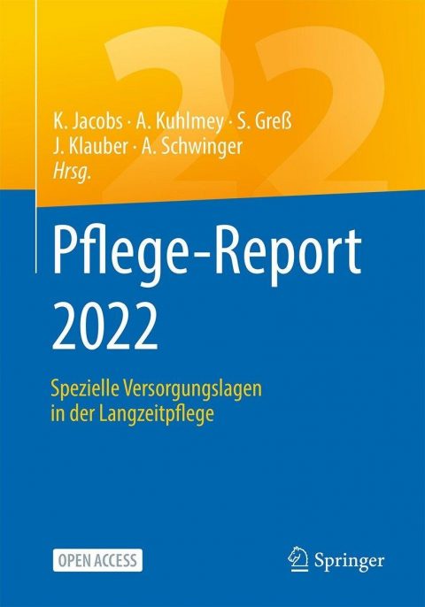 Buchansicht Pflege-Report 2022