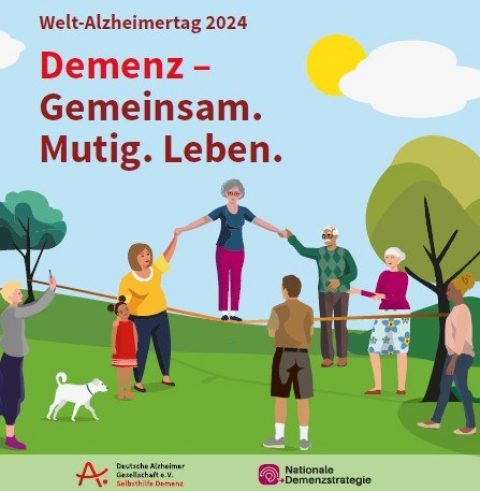 Poster Zum Weltalzheimertag 2024